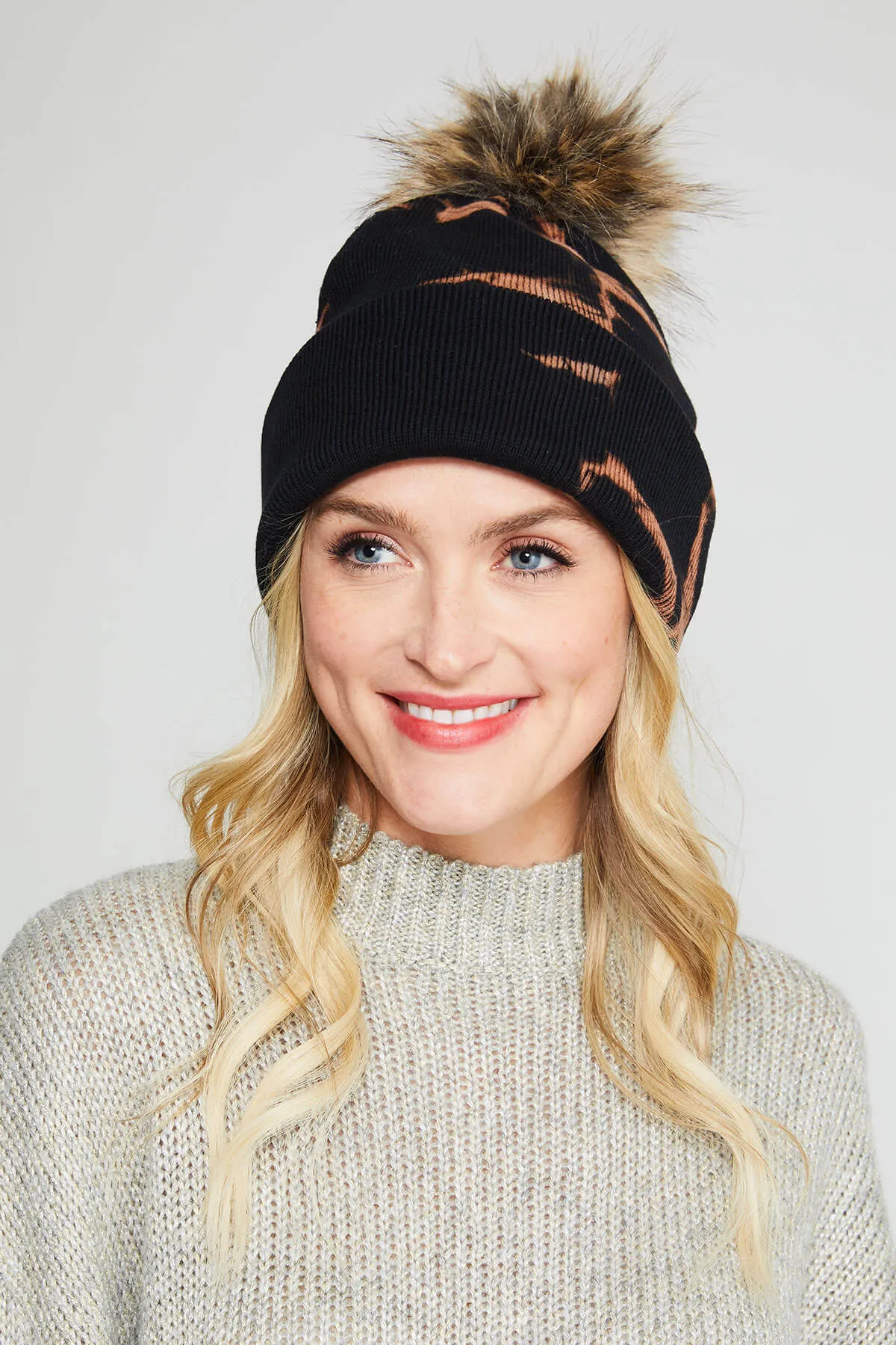 Panache Tie Dye Pom Pom Hat