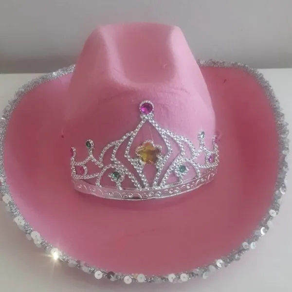 PINK COWGIRL HAT