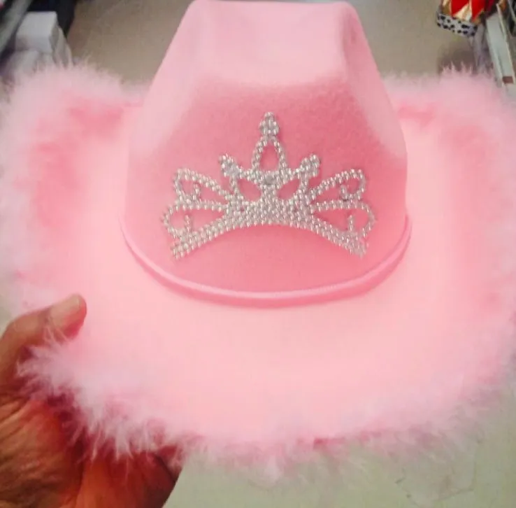 PINK COWGIRL HAT