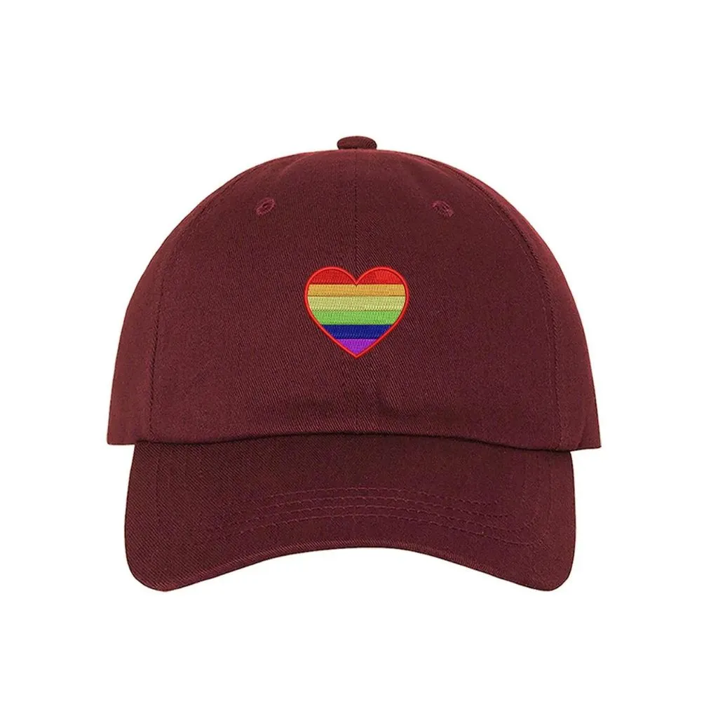 Pride Heart Baseball Hat