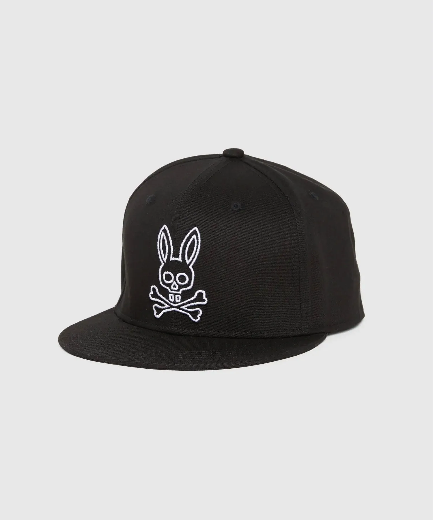 Psycho Bunny Gresham Embroidered Baseball Cap - Black