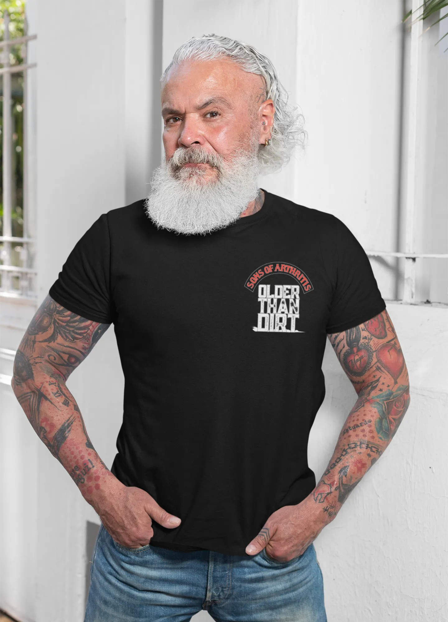 Sons of Arthritis Older Than Dirt T-shirt