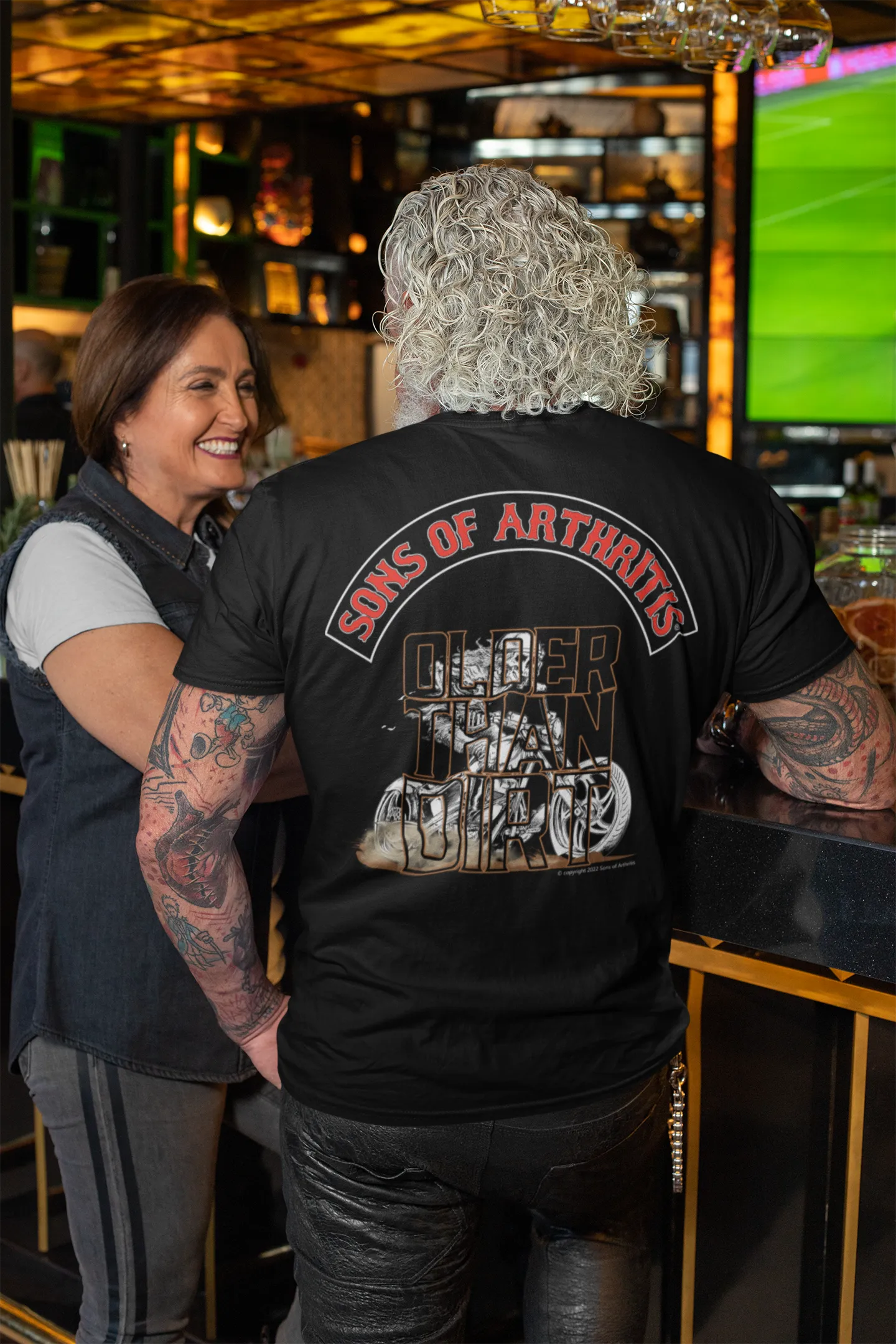 Sons of Arthritis Older Than Dirt T-shirt