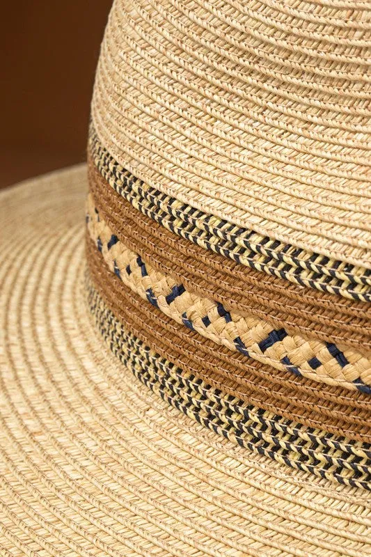 Southwestern Band Panama Hat