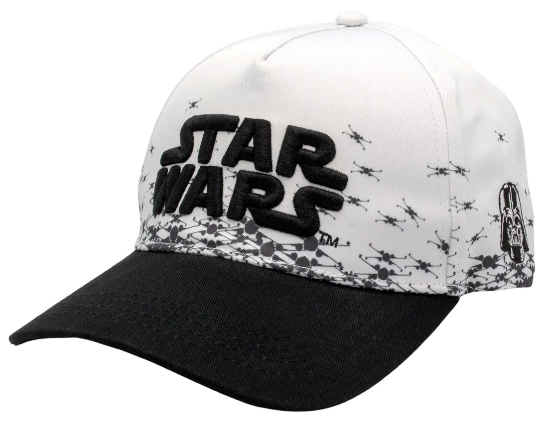 Star Wars Logo White Cap