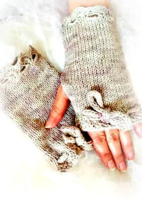 Sweetness Fingerless Mittens Pattern