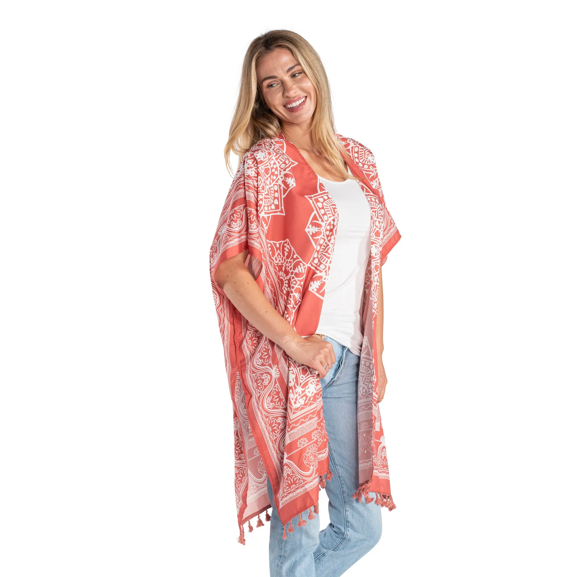 Terra Tassel Kimono