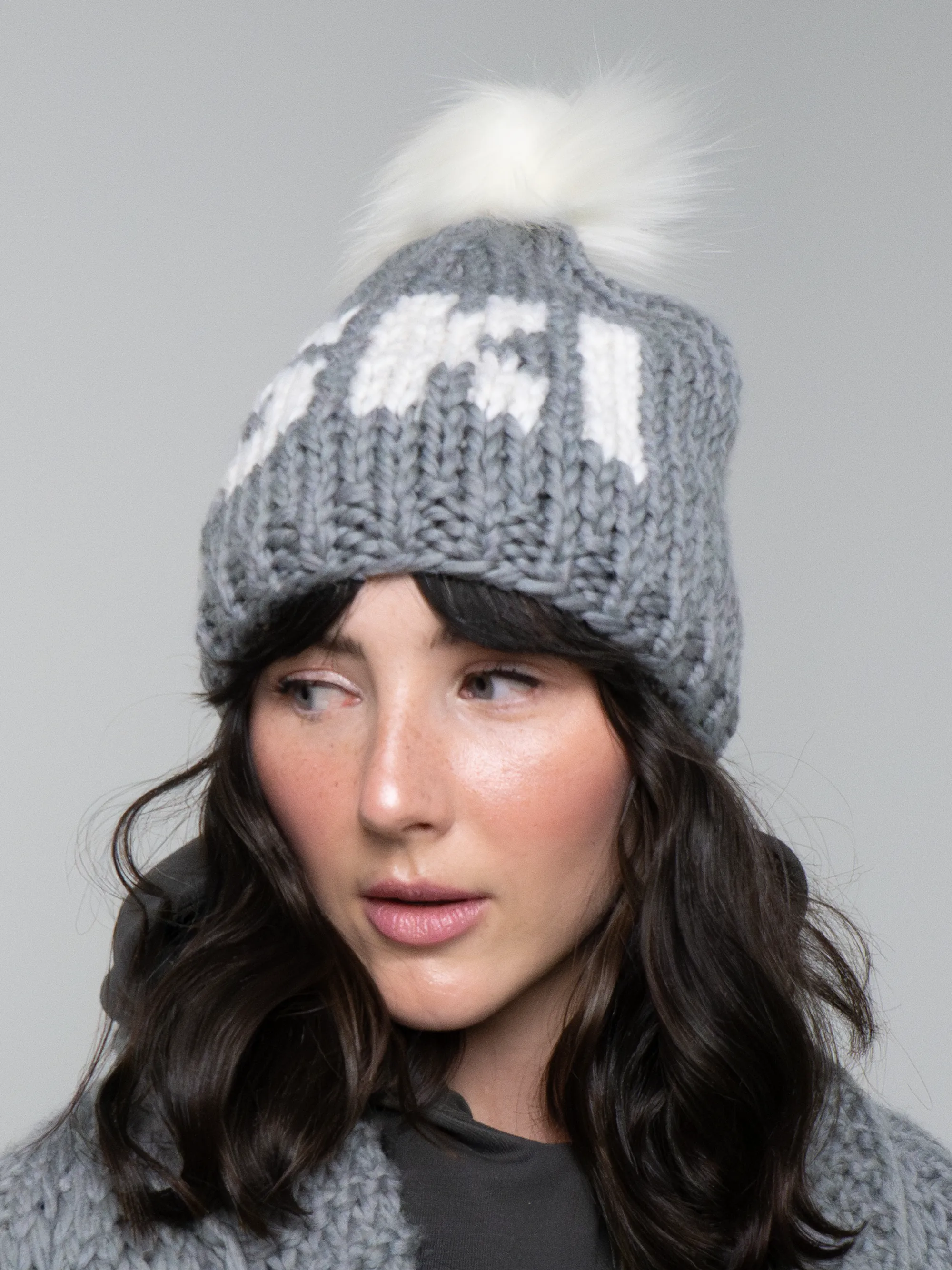 The SKI Toque with Removable POM