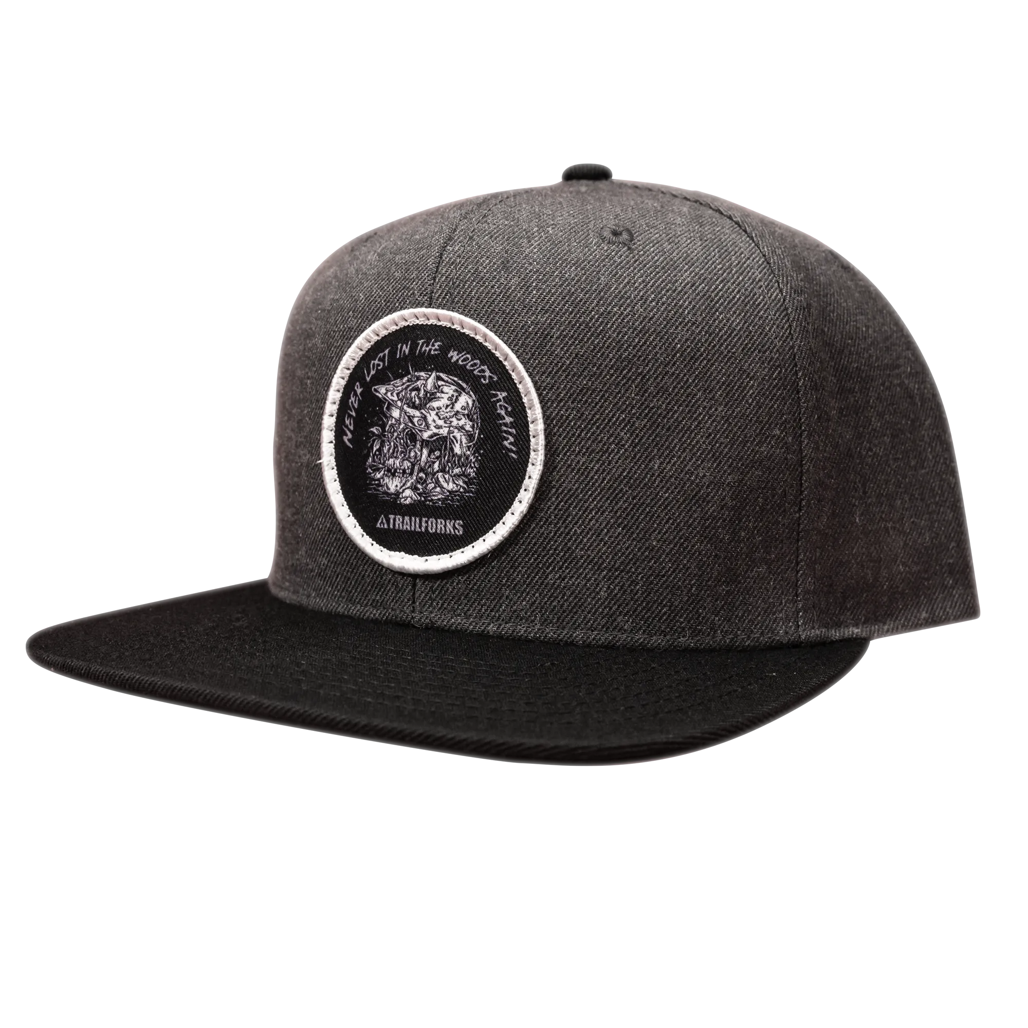 Trailforks "Never Lost" Snapback Hat