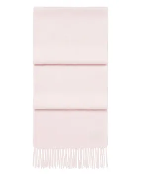 Unisex Woven Cashmere Scarf Quartz Pink