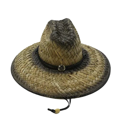 Wide Brimed Straw Hat