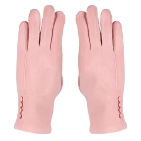 Women's designer Gloves - Pink