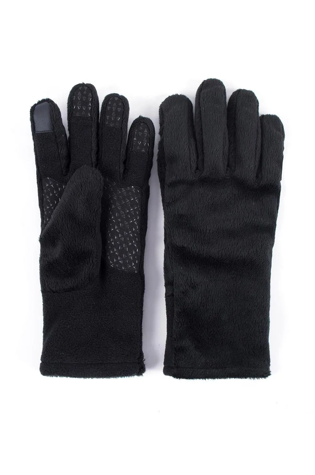 Women's Fuzzy Touch Screen Gloves